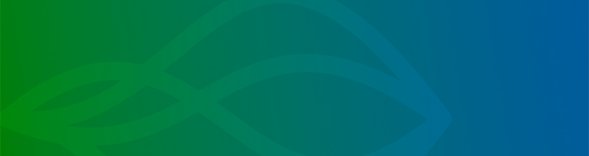 Stylised green banner image