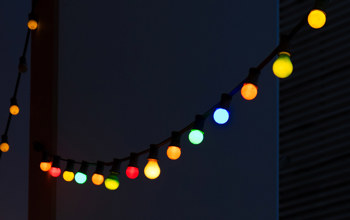 String Of Neon Lights