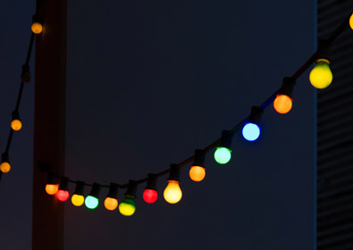 String Of Neon Lights