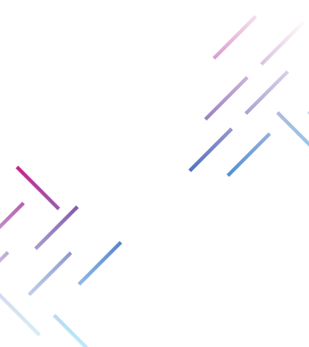 Mobile Crosshatch Pink Blue