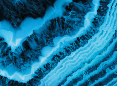aerial shot of waves