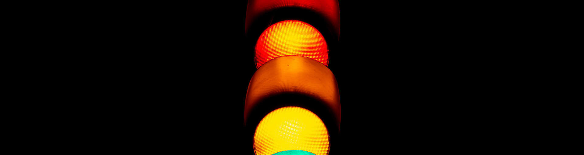 Set of traffic lights