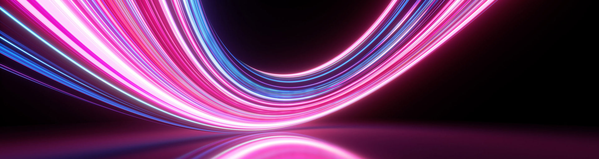 Purple and pink neon lighting