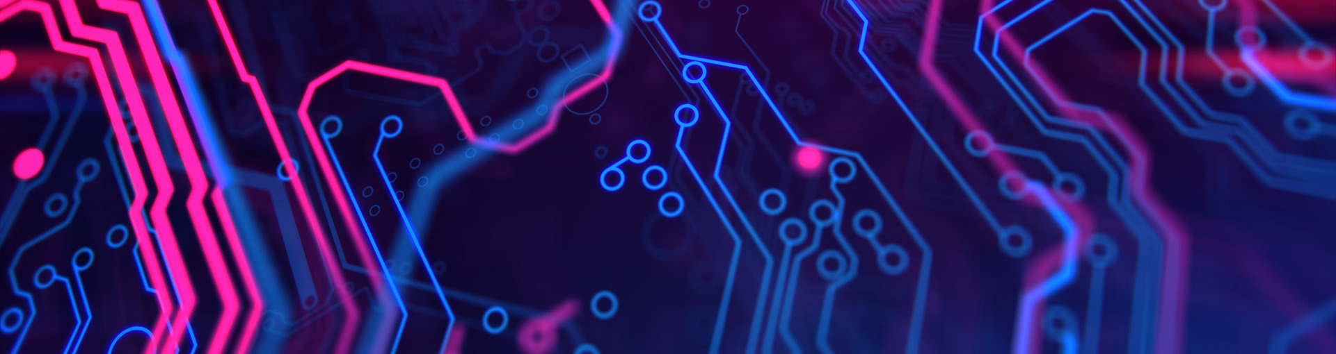 Neon image of circuits