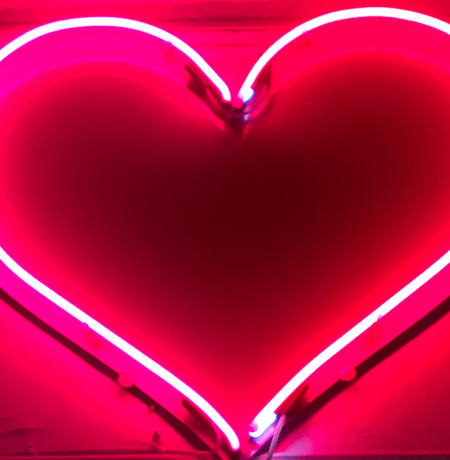 Red Neon heart